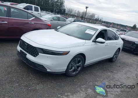 2025 Honda Accord Hybrid Ex-L из США, поврежденный, VIN 1HGCY2F63SA020898